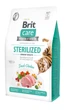 Корм сухой Brit Care Cat Grain Free Sterilized Urinary Health для стерилизованных кошек с курицей 2 кг - изображение 1