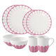 Столовий сервіз Villeroy & Boch Fleur 8 предметів 2 персони рожевий (1045536000) - изображение 1