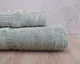 Набор турецких бамбуковых махровых полотенец Cestepe 50х90+70х140 Bamboo Zumrut Light Green - изображение 2