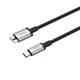 Кабель для зарядки та передавання даних HOCO US10 excellent speed cable USB Type-C - Micro USB 3.0 0 0.5м Чорний - зображення 5