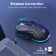 Миша Onikuma Wired + 2.4 G RGB Gaming Mouse CW917 |800-4800DPI чорна - зображення 12