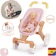Коляска для ляльки Smoby Toys Baby Nurse Прогулянка з поворотними колесами Теракотова пудра 49х38х53 см (7600251224) - зображення 2