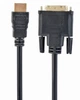 Кабель Cablexpert (CC-HDMI-DVI-10) HDMI-DVI 3м черный - изображение 5