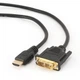 Кабель Cablexpert (CC-HDMI-DVI-10) HDMI-DVI 3м черный - изображение 6