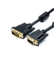 Кабель Atcom (16143) VGA-DVI-I(24+5) с 2-мя фер. кольцами 1.8м черный - изображение 2