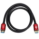 Кабель Atcom (24943) HDMI-HDMI ver 2.0, 4K, 3м Red/Gold, пакет - изображение 5
