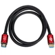 Кабель Atcom (24942) HDMI-HDMI ver 2.0, 4K, 2м Red/Gold, пакет - изображение 4