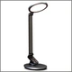 Настольная лампа ночник сенсорная светодиодная Mealux DL-410 LED Серая 10W 400Lx 3000K 6000K часы таймер - изображение 3