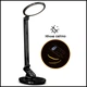 Настольная лампа ночник сенсорная светодиодная Mealux DL-410 LED Черная 10W 400Lx 3000K 6000K часы таймер - изображение 1