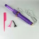 Плойка автоматическая для локонов Hair Curler, электрические щипцы-стайлер для завивки волос с автоматическим вращением и тремя температурными режимами (170°, 190°, 210°), стайлер для создания кучеров Фиолетовый LY-884-Violet - изображение 2