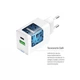 Зарядное устройство ColorWay GaN Mini 30W PD Port PPS USB (Type-C PD + USB QC4.0) white (CW-CHS053PD-WT) (254541) - изображение 8