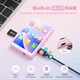 Hi-Fi MP3 плеер MECHEN M3 - 64GB, Bluetooth 5.3, сенсорный экран 2,4 дюйма, внешний динамик, FM,чехол, защитное стекло Pink - изображение 5