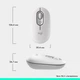 Мышь Logitech Pop Mouse with Emoji Off-White (910-007411) - изображение 2