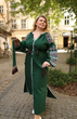 Жіноча вишита сукня Galychanka Злата XXL Зелений (GALZLATBLZHBAT) - изображение 1