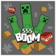 Набор для творчества Santi Картина по номерам Minecraft "Майнкрафт - БУУМ" 25х25 см набор акриловых красок + 2 кисти (955474) - изображение 1