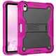Захисний чохол для планшета Apple iPad 10.9 (2022) A2696/A2757/A2777/10.9 (2024)/11 (2025) A16, Rover, Рожевий, протиударний, з відкидною підставкою, накладка, TPU+PC, амортизуючі кути, підняті краї для захисту екрану і камери - зображення 1