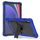 Защитный чехол для планшета Samsung Galaxy Tab S9 (SM-X710/X716B/X718U)/S9 FE (SM-X510/X516)/S10 FE (SM-X520/X526)/S10 Lite (SM- X400/X406), Rover, Синий, противоударный, с откидной подставкой, накладка, TPU+PC, амортизирующие углы - изображение 2