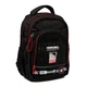 Рюкзак Yes Rebel Society 39x28x14 см 15 л черный (559950) - изображение 1