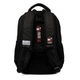 Рюкзак Yes Rebel Society 39x28x14 см 15 л черный (559950) - изображение 5