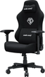 Fotel gamingowy Anda Seat Phantom 3 Pro Size L Fabric Black (AD18YC-06-B-F) - obraz 3