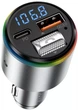 Автомобільний FM-трансмітер (модулятор) Proove Power Drive Silver (Bluetooth 5.3/AUX) із швидкою зарядкою Type-C&USB (PD+QC3.0) 30W, сріблястий - зображення 3