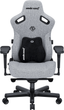 Fotel gamingowy Anda Seat Kaiser 3 Pro Size XL Fabric Grey (AD12YDC-XL-01-G-PV/F-G02) - obraz 2