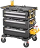Stanowisko robocze DeWalt ToughSystem 2.0 DXL zestaw skrzyń na wózku 5 w 1 (DWST60510-1) - obraz 3