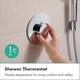 Зовнішня частина змішувача без прихованої частини HANSGROHE Ecostat Comfort хром латунь 155x155мм 33715000 - зображення 5