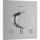 Внешняя часть смесителя без скрытой части HANSGROHE Ecostat Comfort хром латунь 155x155мм 33711000 - изображение 1