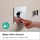Внешняя часть смесителя без скрытой части HANSGROHE Ecostat Comfort хром латунь 155x155мм 33711000 - изображение 5