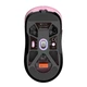 Миша MEETION GW24 ігрова з RGB-підсвічуванням, 8000 DPI, USB 2.4G+Bluetooth, рожева - зображення 5