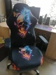 Эластичный чехол для игрового компьютерного офисного кресла Cheh-ind-1 (комплект 4 элемента) плотность 140 г/м² - изображение 10