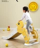 Дитяча гірка Terrio “Ducky” Жовто-сіра 115 см - зображення 2