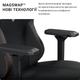 Кресло геймерское игровое Anda Seat Kaiser 3 Size L до 120 кг Green (AD12YDC-L-01-E-PV/C) - изображение 11