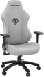 Fotel gamingowy Anda Seat Phantom 3 Size L Fabric Grey (AD18Y-06-G-F) - obraz 4