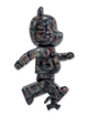 Статуетка Bearbrick x BENJAMIN GRANT (OVERVIEW) x BARCELONA 400% + 100% 28 см + 7 см Medicom Toy Барселона - зображення 11
