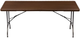 Stół cateringowy bankietowy ModernHome by Multistore 180 x 75 cm (MZK-180 BROWN) - obraz 2