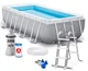 Каркасный бассейн 400 x 200 x 122 см Intex 26790 Prism Frame Rectangular Pool - изображение 2