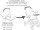 Коляска для ляльок-двійнят Smoby Toys Maxi-Cosi Айворі 54х38.5х64 см (7600253222) - зображення 3