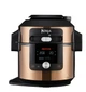 Мультиварка-скороварка Ninja Deluxe Black & Copper Foodi MAX 14-в-1 7,5 л SmartLid OL750EUDBCP - изображение 1