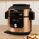 Мультиварка-скороварка Ninja Deluxe Black & Copper Foodi MAX 14-в-1 7,5 л SmartLid OL750EUDBCP - изображение 2