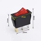 Сетевой выключатель двухпозиционный KCD3 3pin 16А 250V Красный 30х13мм - изображение 2