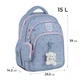 Шкільний набір Kite Education College Line Girl SET_K25-763M-1 (рюкзак, пенал, сумка) - зображення 2