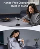 Зарядний пристрій Anker MagGo MagSafe QI2 15W Certified 360° Charger для iPhone 17/16/15/14/13/12 Series - Black - зображення 4