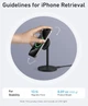 Зарядний пристрій Anker MagGo MagSafe QI2 15W Certified 360° Charger для iPhone 17/16/15/14/13/12 Series - Black - зображення 7