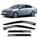Дефлектори окон Volkswagen PASSAT B6/B7 Седан 2011-2015 - AV-Tuning Вітровики - зображення 1