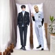 Подушка обнимашка Stray Kids Хёнджин Плюшевая подушка с рисунком размер 130*40 см - изображение 2