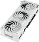 Відеокарта ASUS PCI-Ex GeForce RTX 5070 Ti TUF Gaming White OC Edition 16GB GDDR7 (256bit) (2610/28000) (2 x HDMI, 3 x DisplayPort) (90YV0MD3-M0NA00) - зображення 7