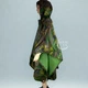 Дождевик на заклепках с капюшоном Raincoat, водостойкая накидка-пончо от дождя и ветра, для взрослых, универсальный размер, для туризма, рыбалки, походов, охоты, UDNP-1-Camouflage - изображение 5