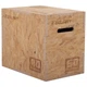 Бокс плиометрический 1шт тумба для кроссфита Плиобокс 60x50x40см Wood Plyo box Zelart светло-коричневый FI-3636-1 - изображение 3